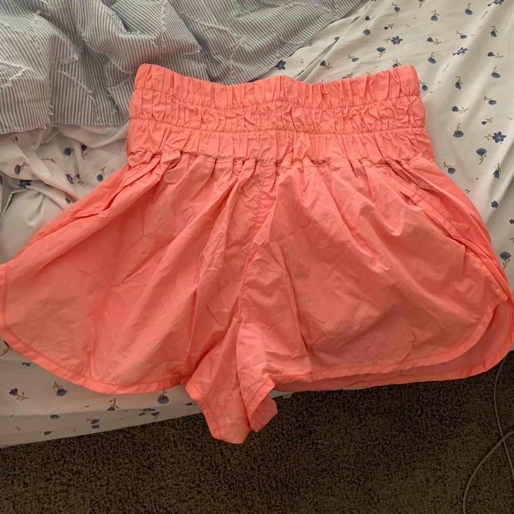 Free people way home shorts - size medium bright orange